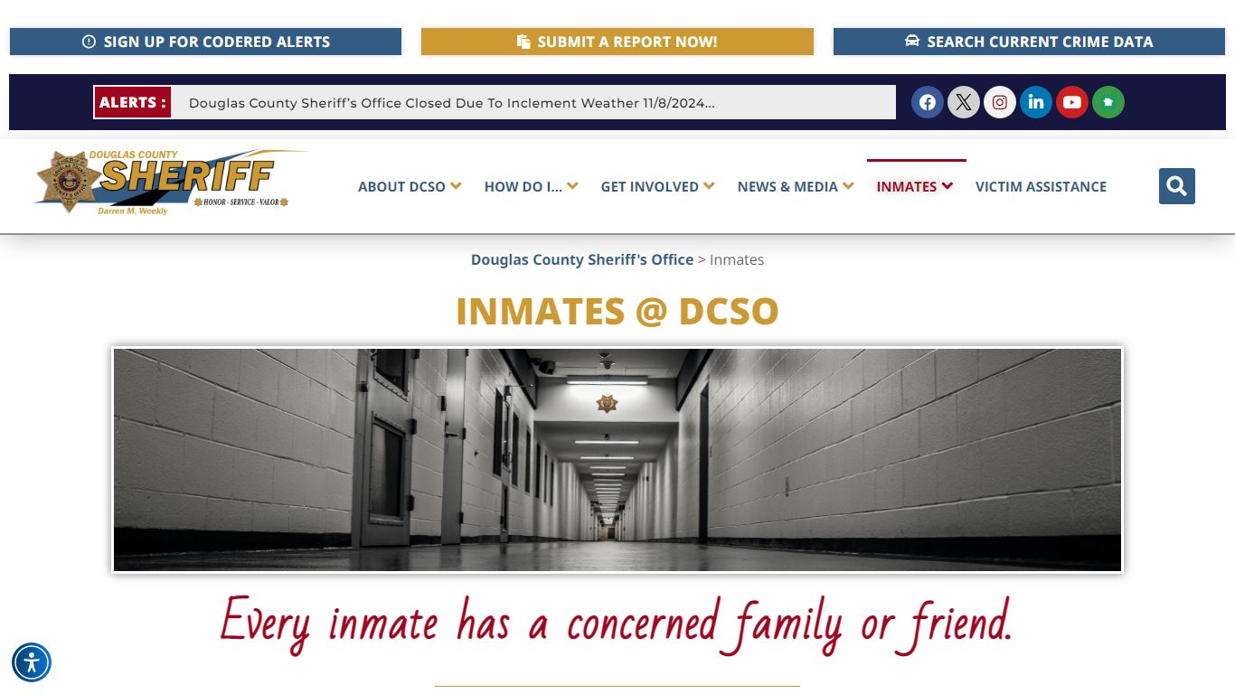 Inmates - Douglas County Sheriff's Office - Castle Rock Colorado